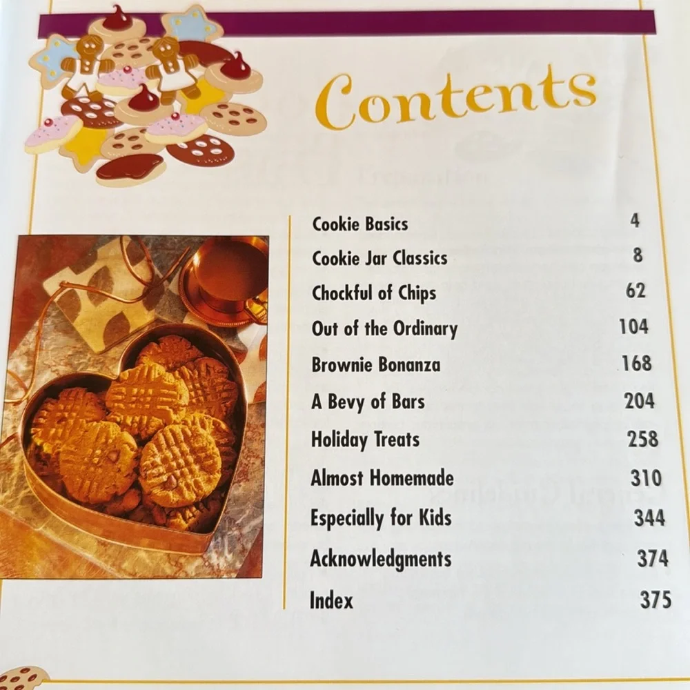 Favorite Brand Name Cookies Recipie Book Hardcover